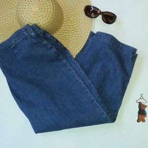 Lee Rider Stretch Denim Capris